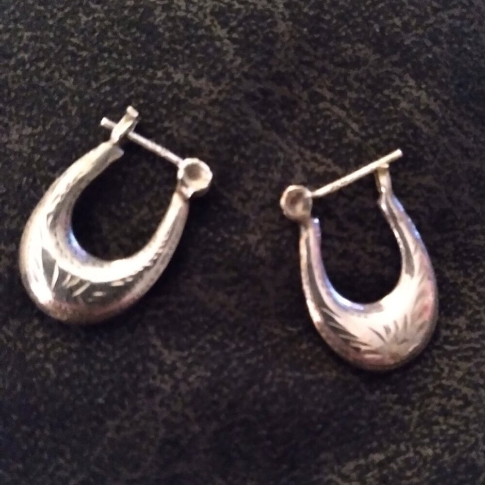 Vintage silver earrings